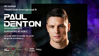 TRANCE4M International ft Paul Denton (Producer Set) @ iKi Singapore [10.06.2023]