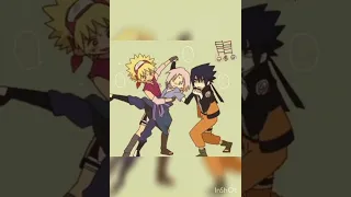 Naruto en Saskura Sasuke en Naruto Sakura en Sasuke