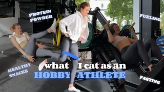 vlog 26: What I eat and WHY as a female ATHLETE + vegan Potein Powder Ranking I  LENA SCHREIBER