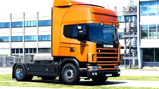 ETS 2 - Scania 124L Transporting Post Packages