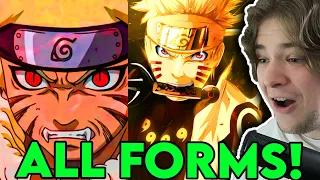 NON Naruto Fans React To Naruto All Forms and Transformations