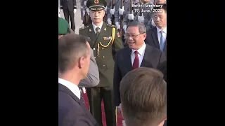 Chinese Premier Li Qiang arrives in Germany on first state visit