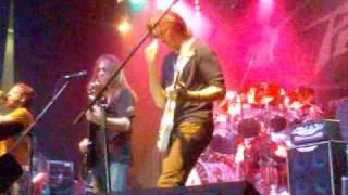 nicko mcbrain and steve vai - the trooper - london music exhibition 06 2009