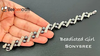 Beebeecraft Tutorial || DIY Beaded Bracelet