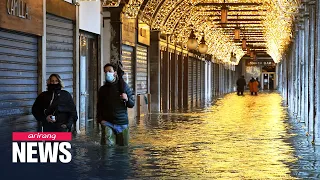 Venice flooded as new $8 billion dam system fails to activate