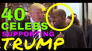 THE ULTIMATE TOP 10 |  40 Celebrities that support President Trump