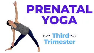 Pregnancy Yoga Third Trimester & Second Trimester (when belly feels big!)