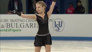 Alexandra Trusova - Short Program | World Jr Championships  2018