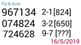 Thai lottery 3up 100% Sure Set 16/5/2019 | Magic Tips