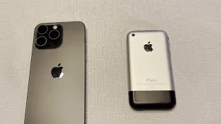 iPhone 15 Pro Max vs.iPhone 2G speee test Ultimate Comparison!