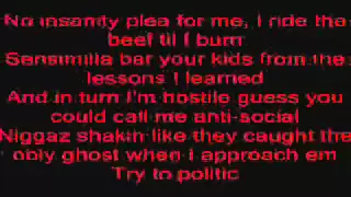 Till I collapse Remix Eminem Ft. Natedog, Tupac, 50 cent, (Lyrics)