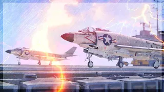 Just A "Minor" Upgrade: F3H-2 With AIM-7Cs (War Thunder)