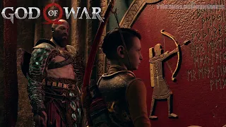 God Of War 4 - Atreus True Identity Revealed [PS4 Pro 1080p 60FPS]
