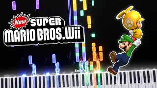 New Super Mario Bros Wii - Athletic Theme | Piano