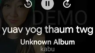 Yuav Yog Thaum Twg, DEMO, KaBu, Production Ryini Beats