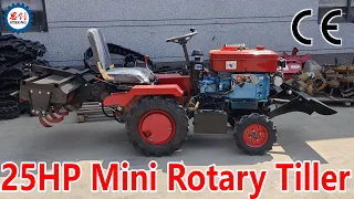 25HP Mini Rotary Tiller With Affordable Price For Wholesale