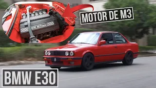 BMW E30 COM MOTOR DE M3 (240 CV) | Garagem Drops #91