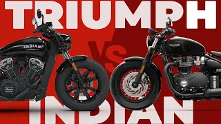 Triumph Bobber VS Indian Scout Bobber - Which Is Better?