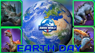 Jurassic World Alive's Earth Day Week ~ April 17th to April 23rd