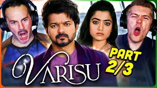 VARISU Movie Reaction Part (2/3)! | Vijay | Rashmika Mandanna | R. Sarathkumar