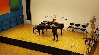 Philipp A. Frings plays "Three Pieces for Clarinet Solo" by Igor Stravinsky