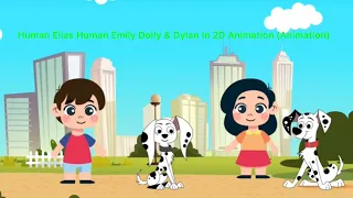 Human Elias Human Emily Dolly & Dylan In 2D Animation Full Animated Episode In 2D Cartoon(Animation)