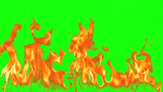 Green Screen Fire Animation Effect Chromakey Футаж Огонь Эффект хромакей आग