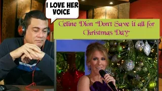 Celine Dion - Don't save it all for Christmas day (Disney Christmas 2009) REACTION