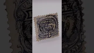 US Stamp, Locomotive (1869) 3c postage stamp