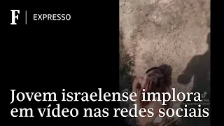 Vídeo mostra israelense capturada pelo Hamas nas imediações da Faixa de Gaza