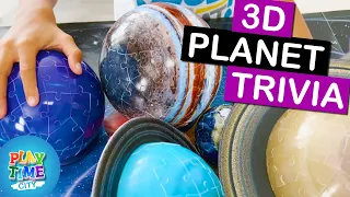 Solar System TRIVIA! - How much do you know about the planets? Fun with our 3D Solar System Puzzle