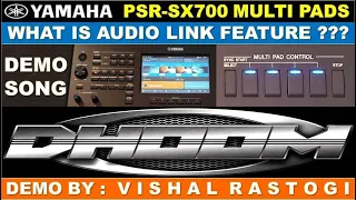 Yamaha PSR SX700 Multi Pads || What is Audio Link Feature || How To Import Wav Files into Multi Pads