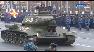 Т-34 на Параде в Самаре