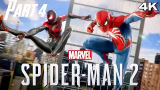 SPIDER-MAN 2 Gameplay Walkthrough Part 4 - No Commentary PS5