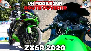 ESSAI ET PRÉSENTATION D'UNE ZX6R DE 2020.