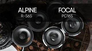 Focal PC165 vs Alpine R-S65