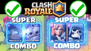 Winning with only Clash Royale approved combos