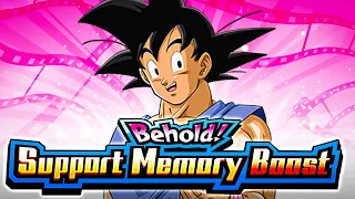 ALL MISSIONS DONE! STAGE 2 GOKU BECOMES A KID?! BEHOLD! SUPPORT MEMORY BOOST! (DBZ: Dokkan Battle)