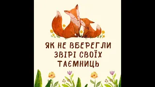 Французька народна казка | Як не вберегли звірі своїх таємниць | Аудіоказка