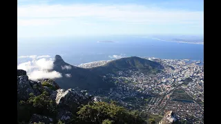 South Africa Cape Town drone shots 1080p