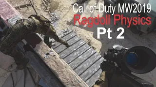 CoD Modern Warfare 2019 | Ragdoll Physics Pt 2