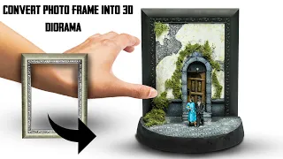 Convert photo frame into 3D (Diorama)