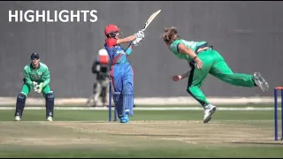 Afghanistan vs Ireland (HIGHLIGHTS) 1st ODI at Abu Dhabi - 21-01-2021