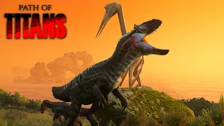 YUTYRANNUS ROARS, QUETZALCOATLUS SOARS!!!- Path of Titans | Mod Showcase + Gameplay