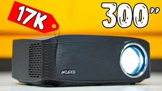 300 ДЮЙМОВ - Уже Не Шутки. LED Проектор Wzatco C6A за 17000 РУБ.