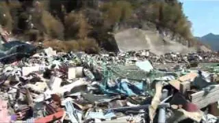 Onagawa, Japan. Devastation after earthquake and tsunami. www.craighelpsjapan.com