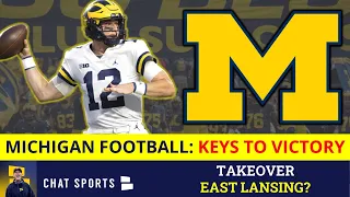 Michigan Football News: 5 Keys To Victory Over Michigan State, Jim Harbaugh’s Strategy, Key Stats