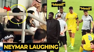 Neymar and Al Hilal fans chanting 'MESSI, MESSI' names to provoke Ronaldo today | Football News