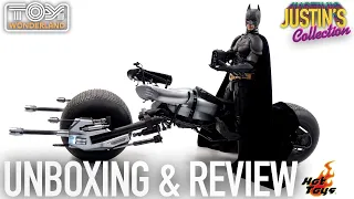 Hot Toys Batpod Batman The Dark Knight Rises Unboxing & Review