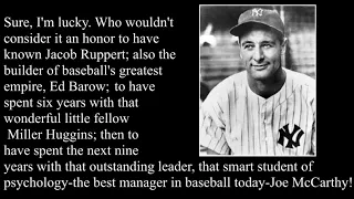 Lou Gehrig : 'Farewell Speech'